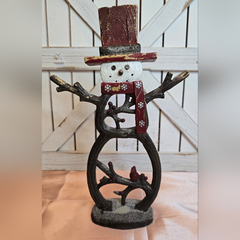 Metal Snowman